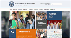 Desktop Screenshot of globalinstitutions.com